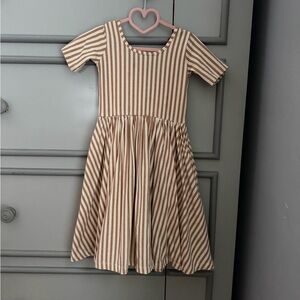 Good Apples organic cotton twirl dress size 6/7